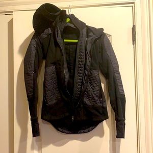Lululemon jacket with zip in vest